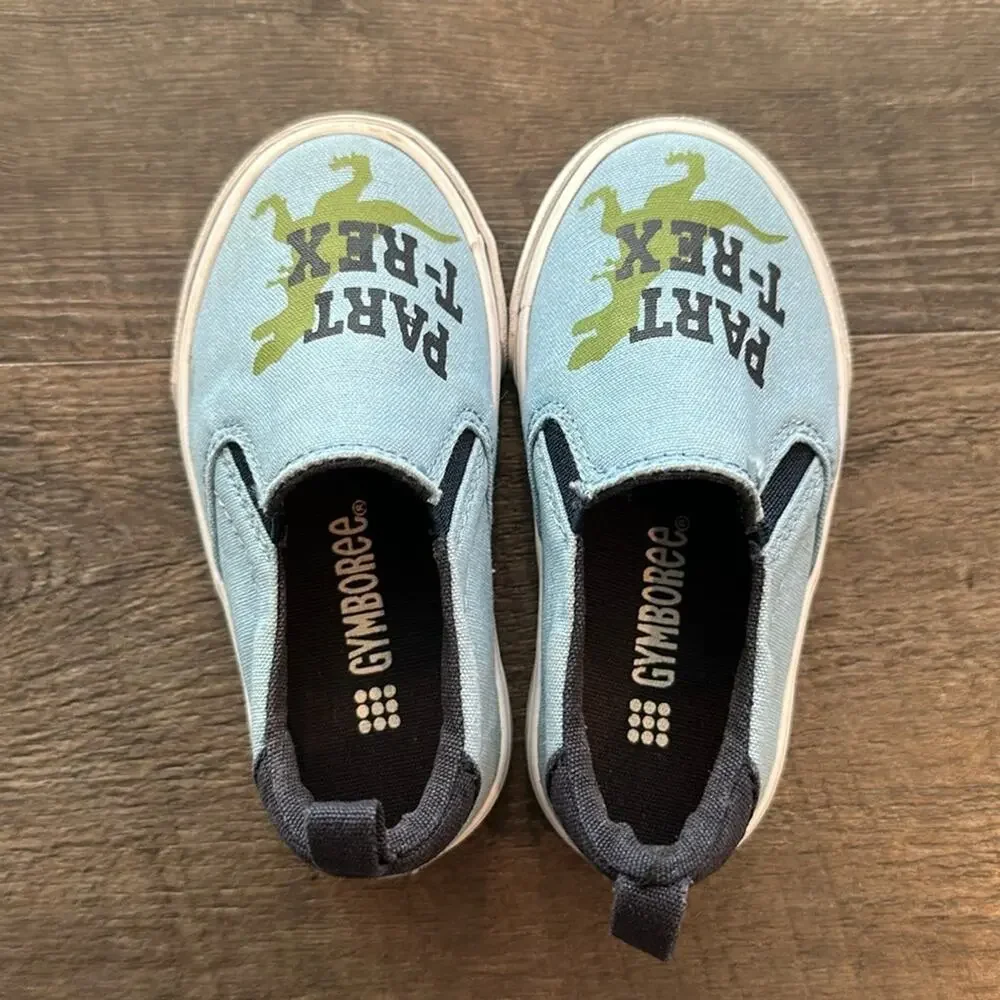 Gymboree‎ Baby Boy 5 T-Rex Slip On Boat Shoe